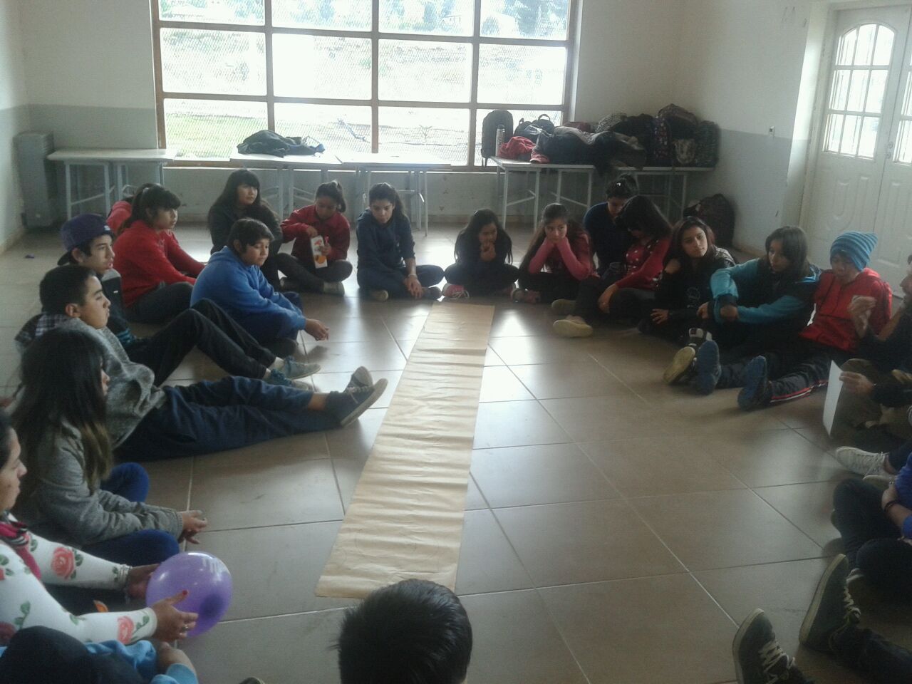 Encuentro de jóvenes en Newenche